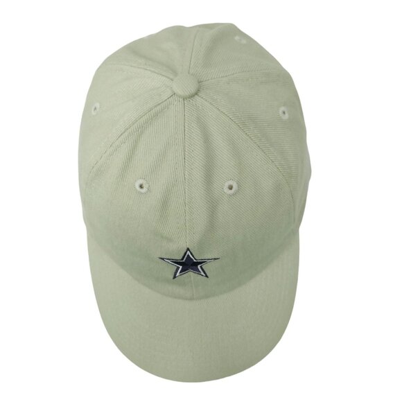NFL Dallas Cowboys Football Strapback Adjustable Size Cap Baseball Hat Khaki - Picture 6 of 13